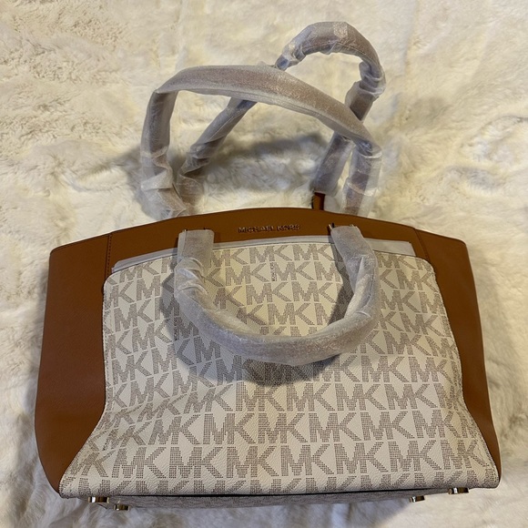 NWT Michael Kors Emmy Double Handle Tote - Picture 1 of 5